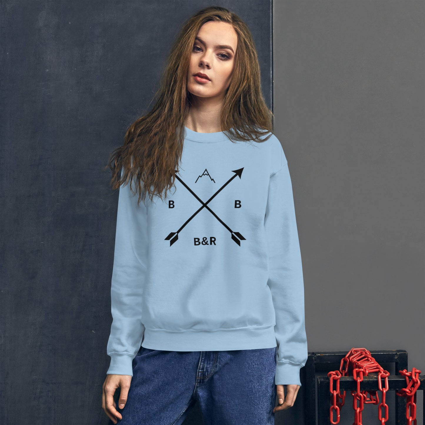 B&R Sweatshirt (Black Logo)