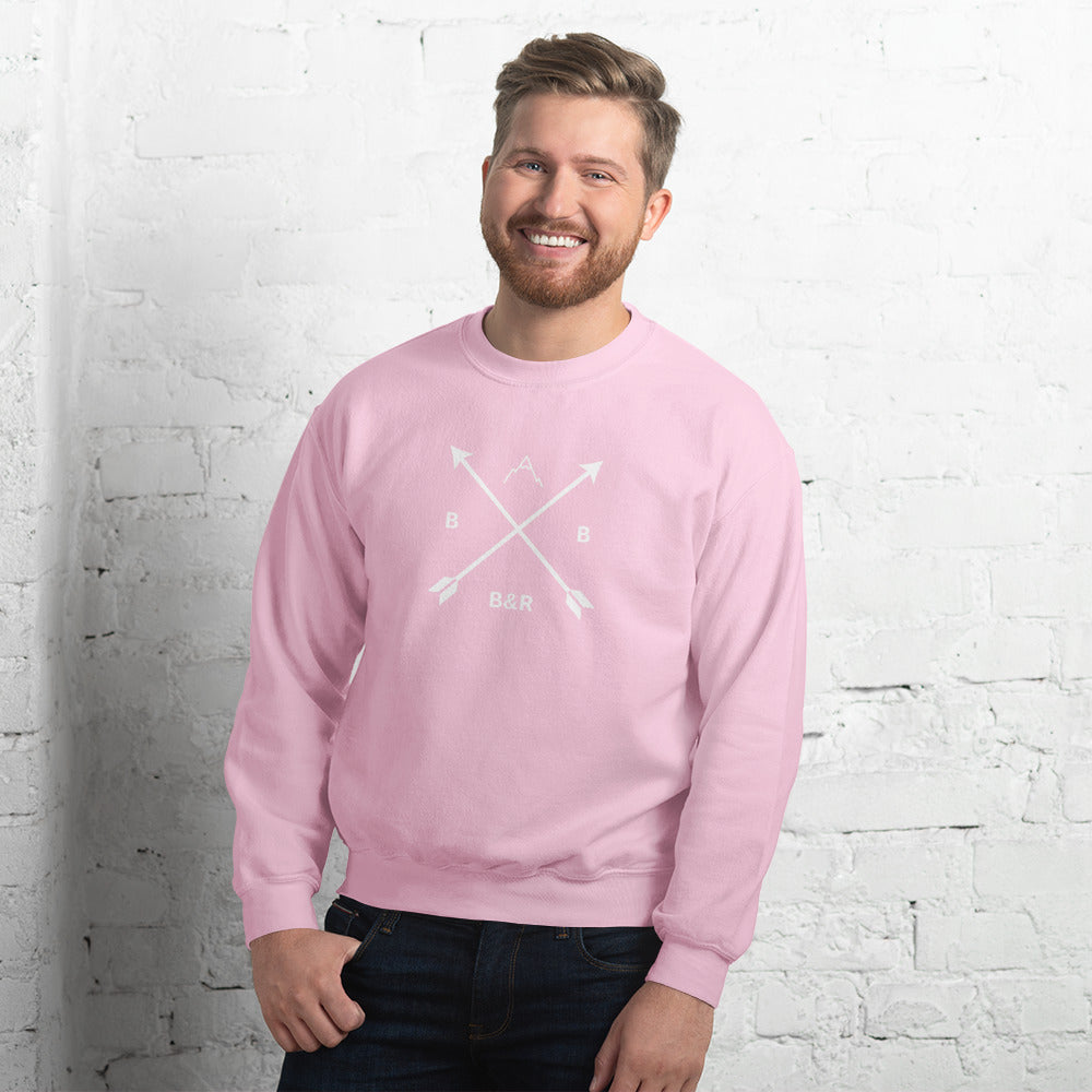 Men's B&R Sweatshirt (White Logo)