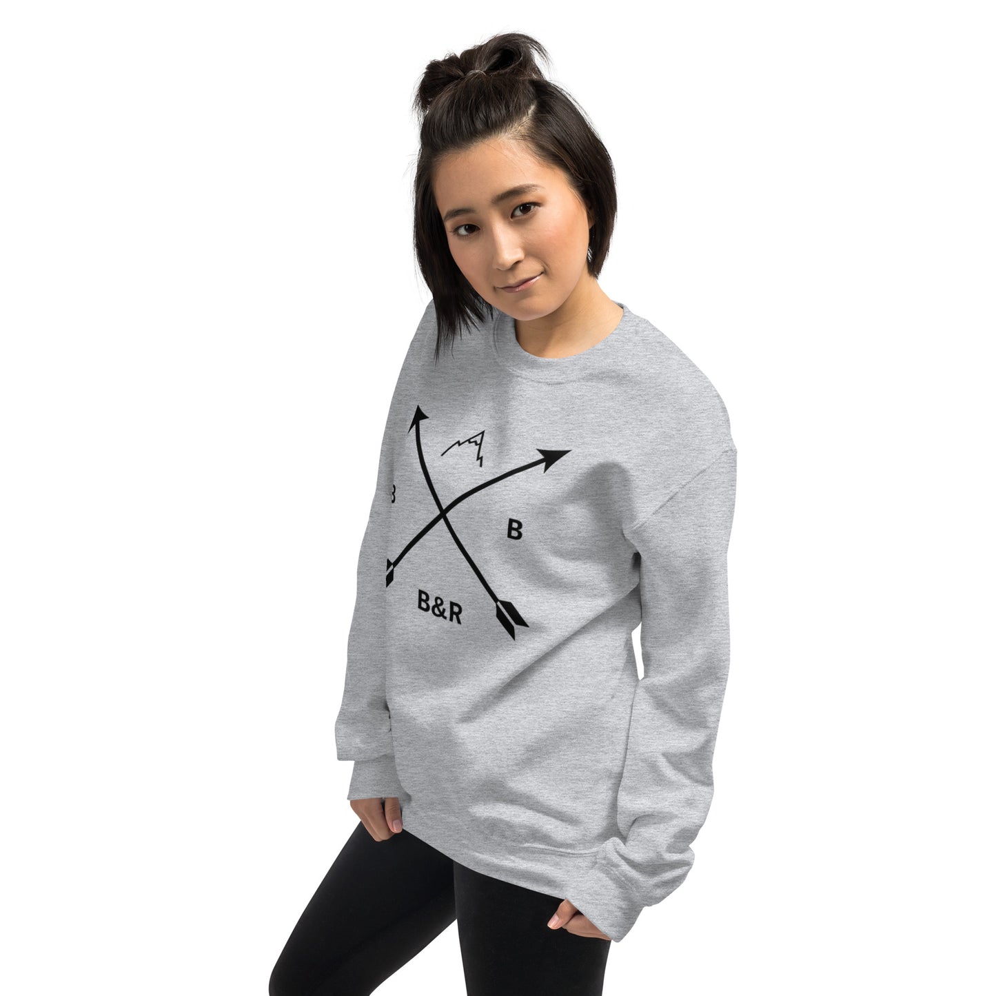 B&R Sweatshirt (Black Logo)