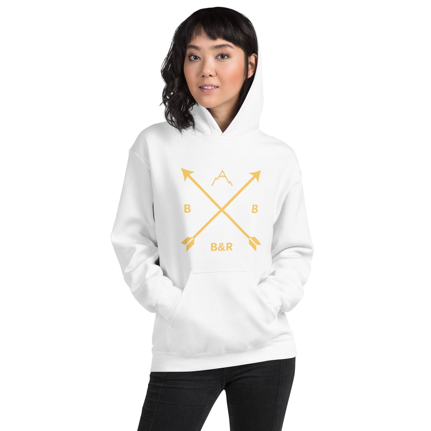 Women's B&R Hoodie (Gold Logo)