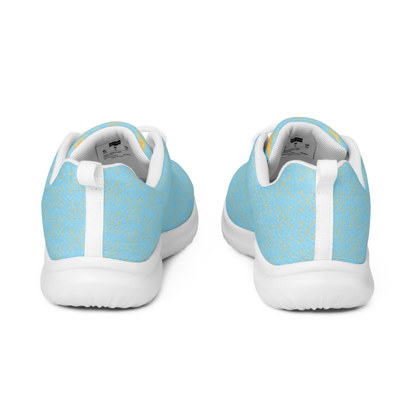 Women’s B&R Athletic Shoes (blue with gold logo)
