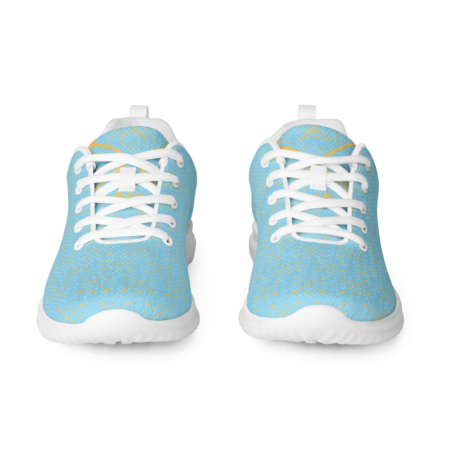 Women’s B&R Athletic Shoes (blue with gold logo)