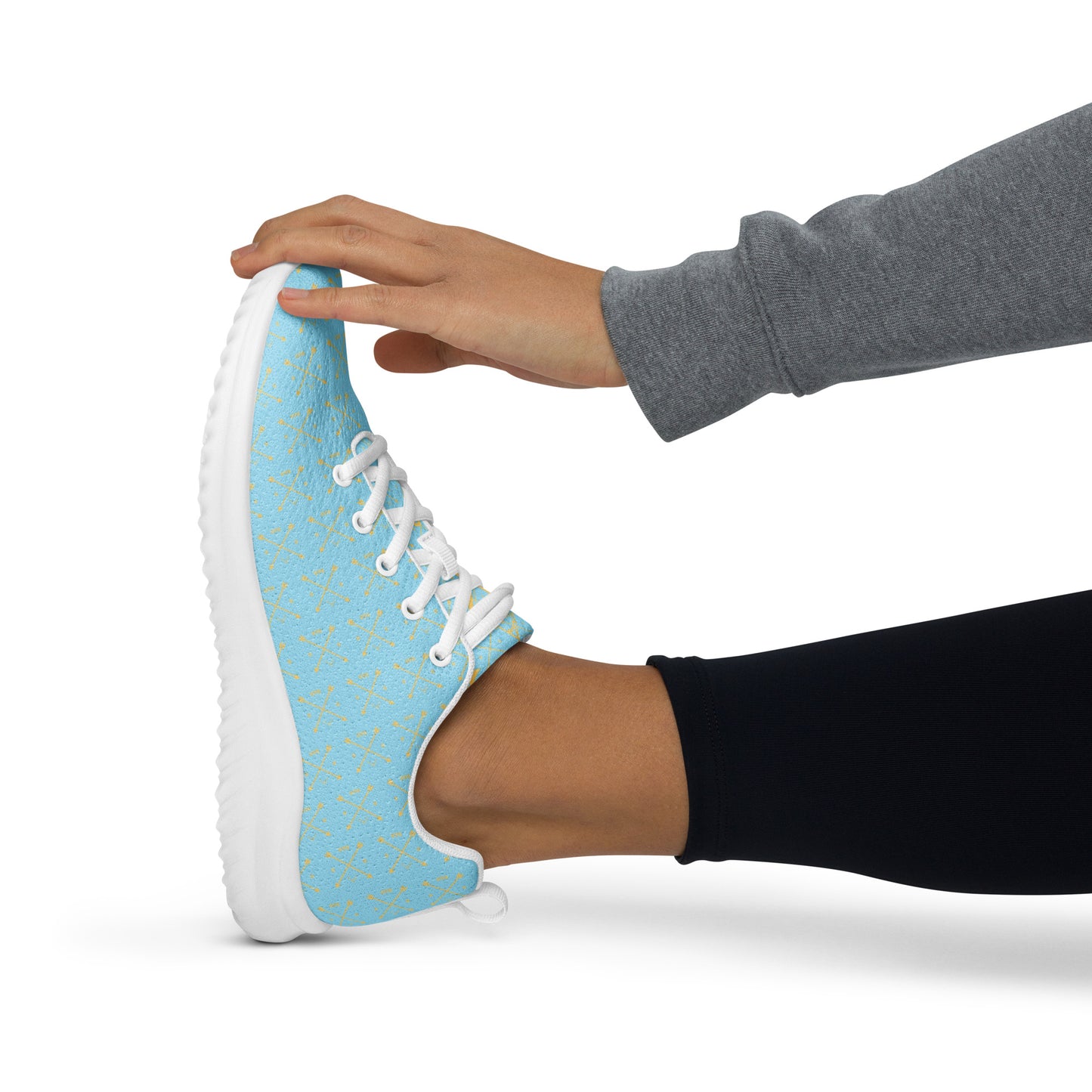 Women’s B&R Athletic Shoes (blue with gold logo)