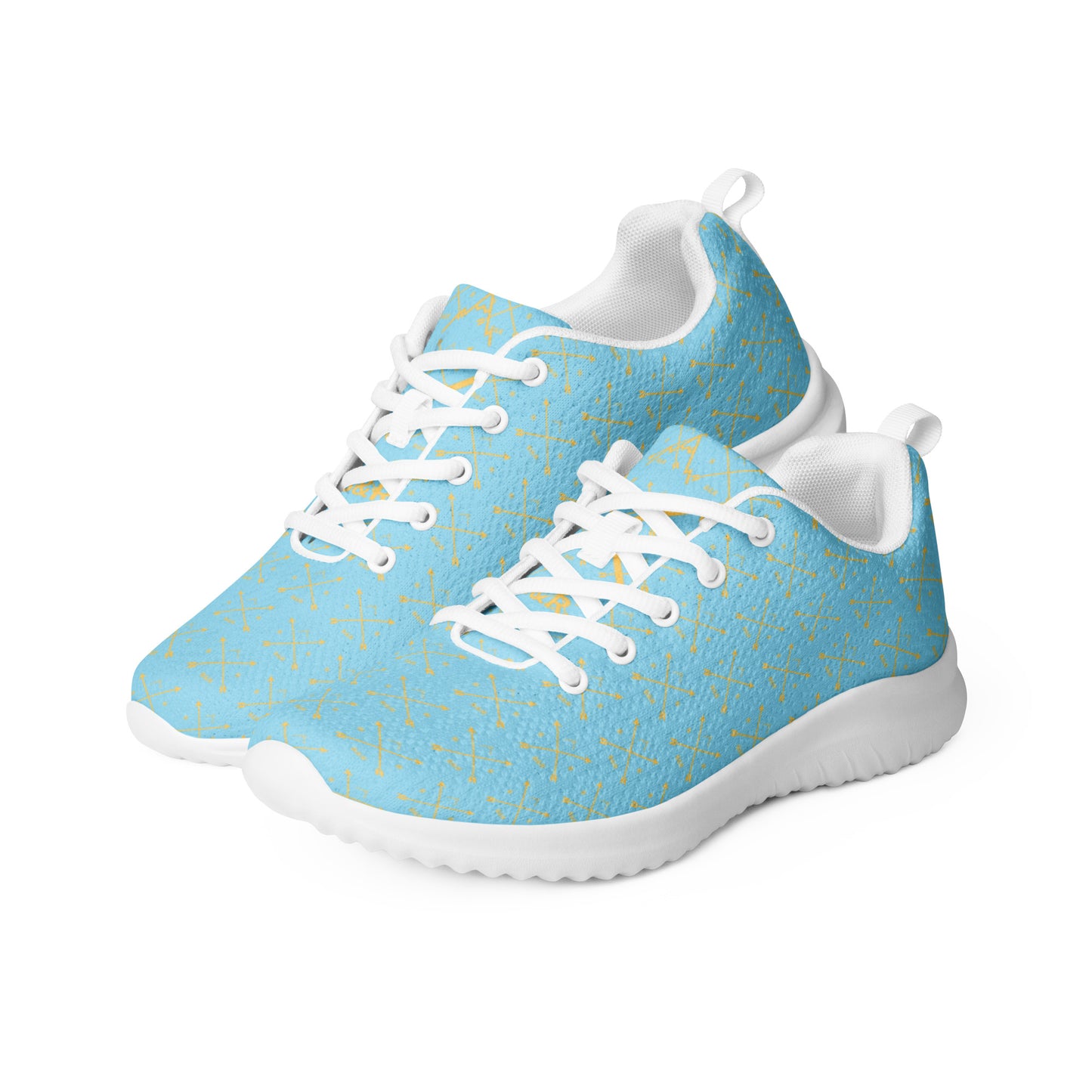 Women’s B&R Athletic Shoes (blue with gold logo)
