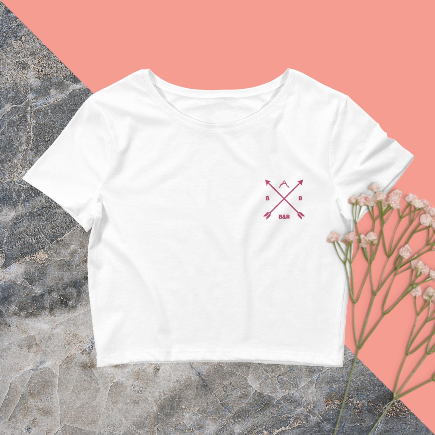 B&R Premium Women’s Crop Tee