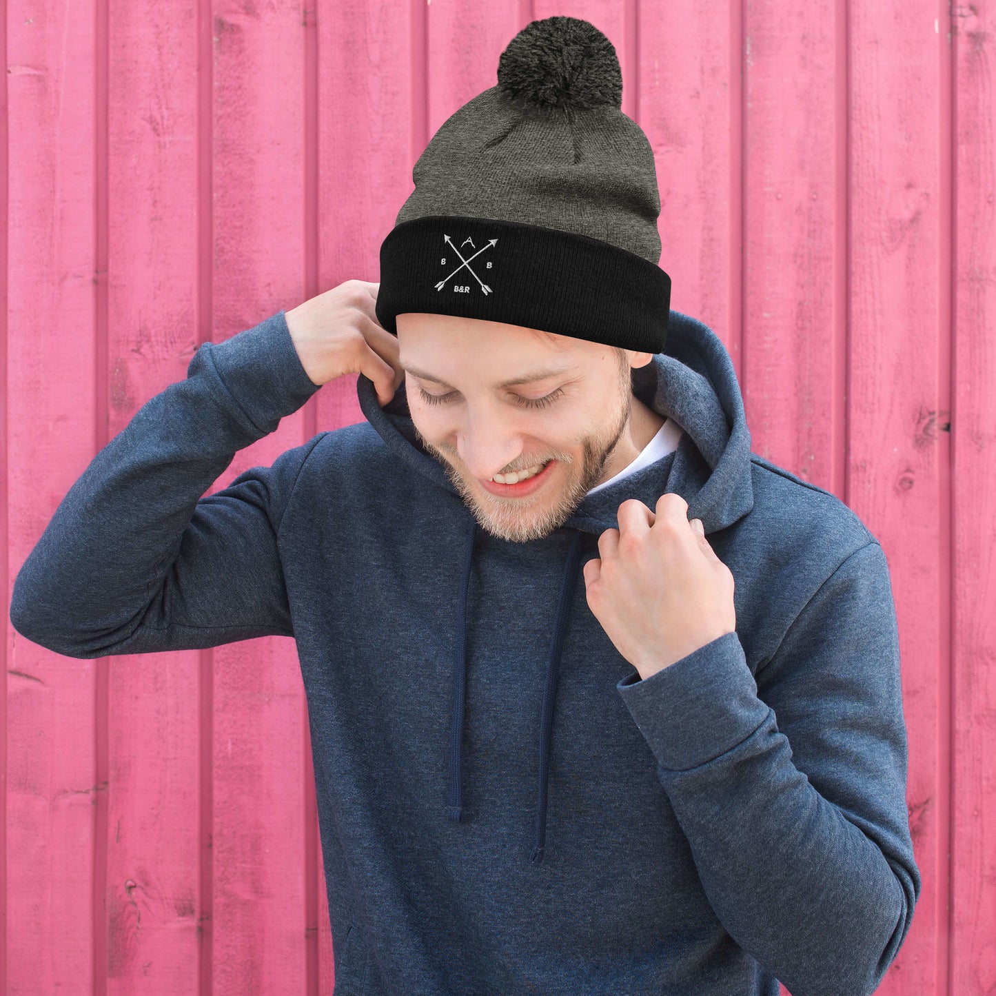 B&R Pom-Pom Beanie