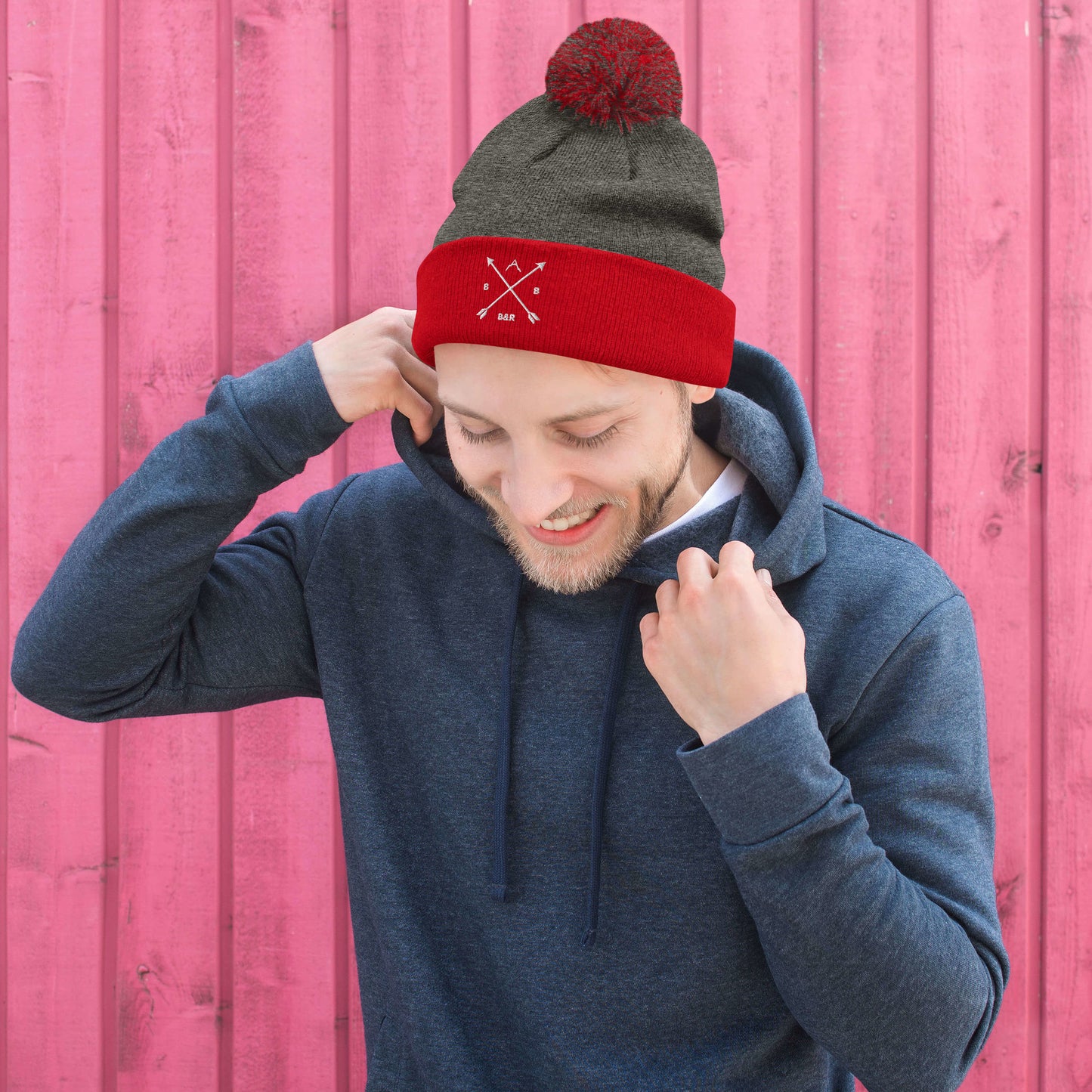 B&R Pom-Pom Beanie