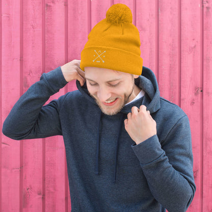 B&R Pom-Pom Beanie