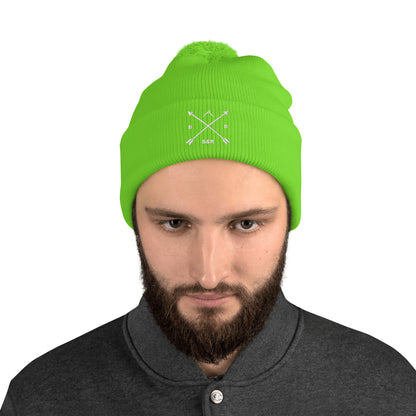 B&R Pom-Pom Beanie