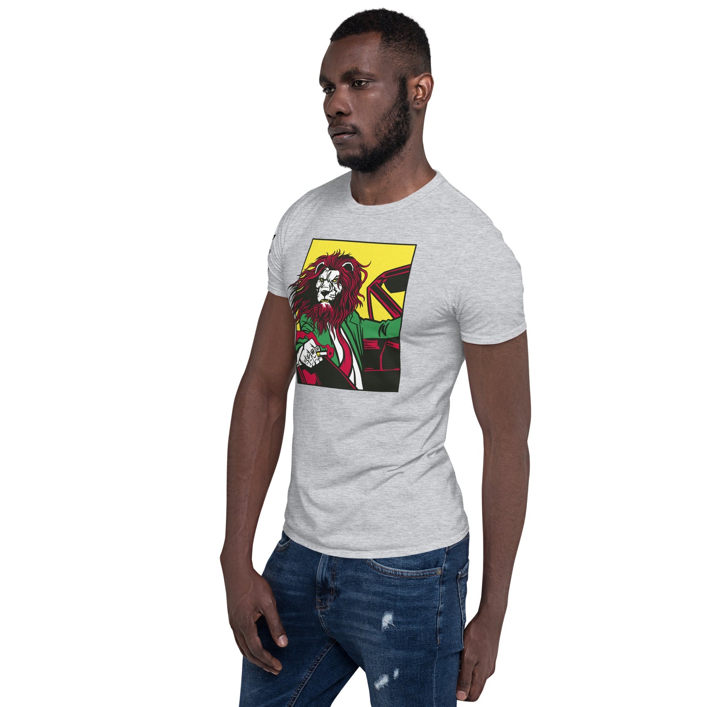 Men's "Lion Drive" Softstyle T-Shirt