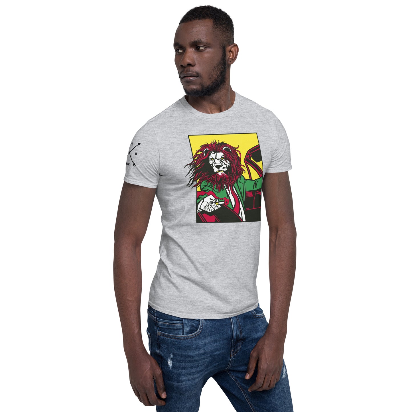 Men's "Lion Drive" Softstyle T-Shirt