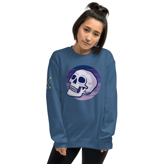 Women's "Purple Skull" Sweatshirt