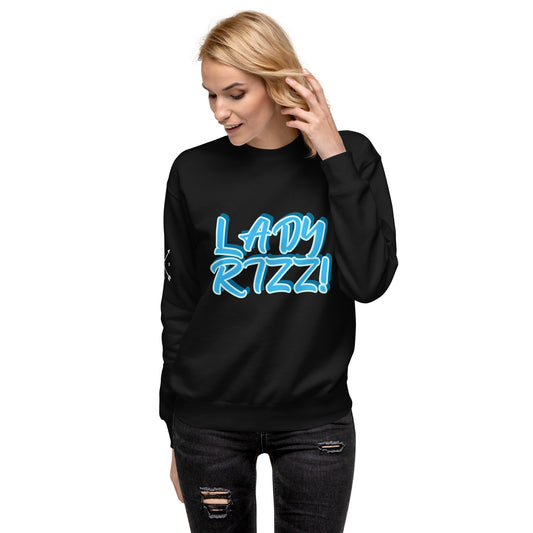 Women's "Lady Rizz"Premium Sweatshirt