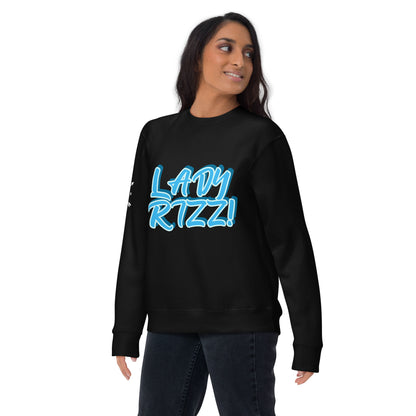 Women's "Lady Rizz"Premium Sweatshirt