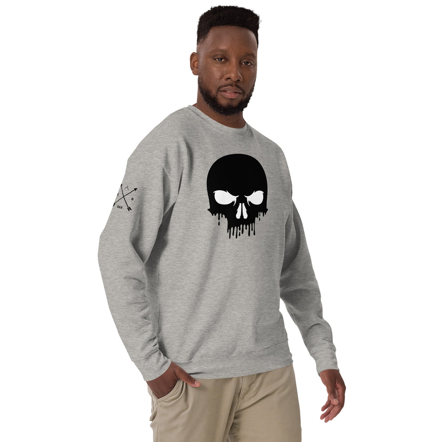 Men's "Skull Drip" Premium Sweatshirt