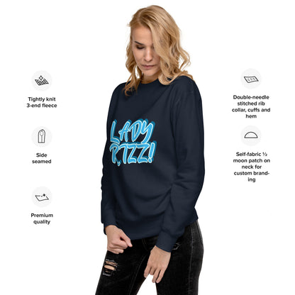 Women's "Lady Rizz"Premium Sweatshirt