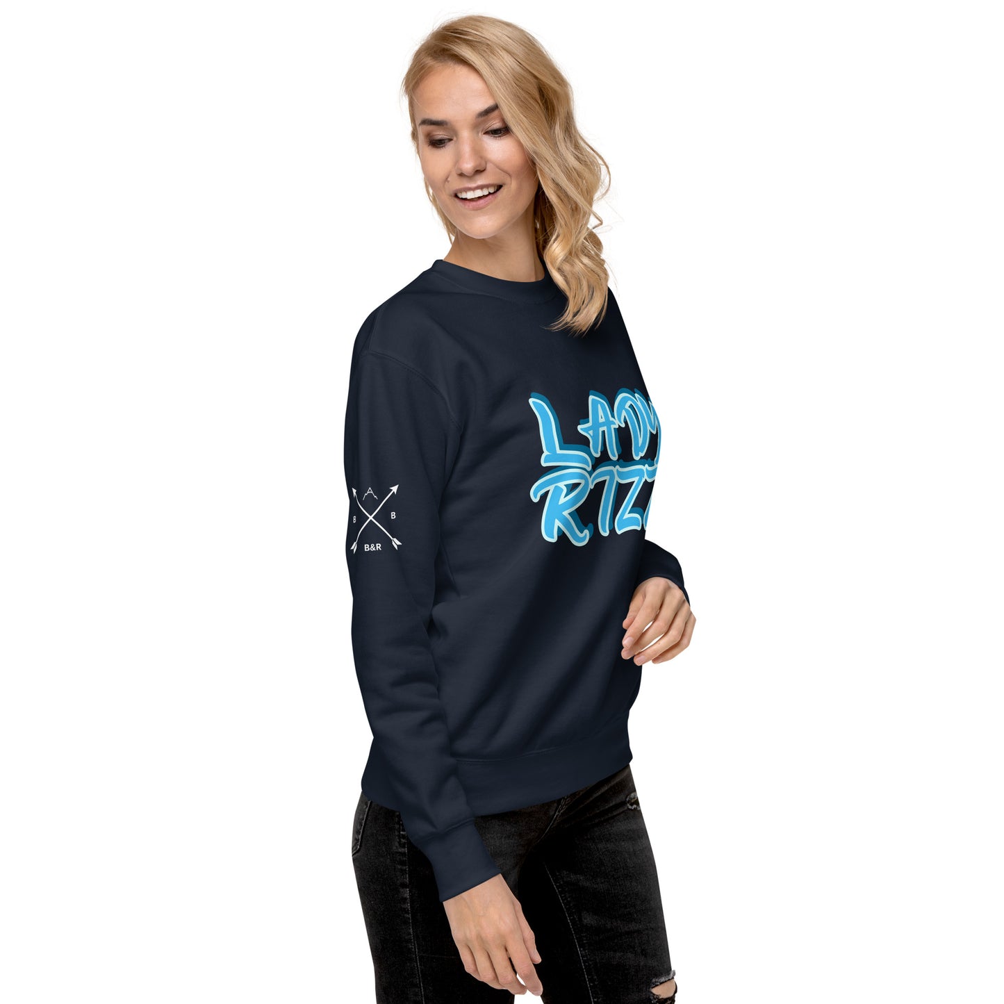 Women's "Lady Rizz"Premium Sweatshirt