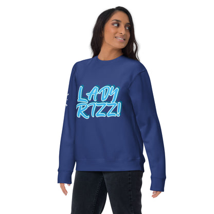 Women's "Lady Rizz"Premium Sweatshirt