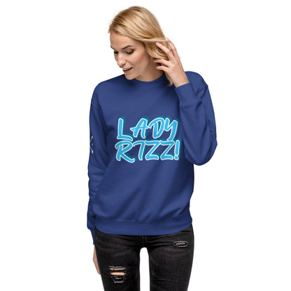 Women's "Lady Rizz"Premium Sweatshirt