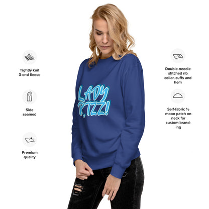 Women's "Lady Rizz"Premium Sweatshirt