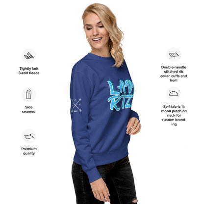 Women's "Lady Rizz"Premium Sweatshirt